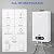 SANAUGAS Tankless Water Heater Propane, 3.18GPM 12L Portable Instant Hot Water Heater, Outdoor Use for RV camping, Camper Van, Camping Trailer, Cabin, Barn, Pool, White