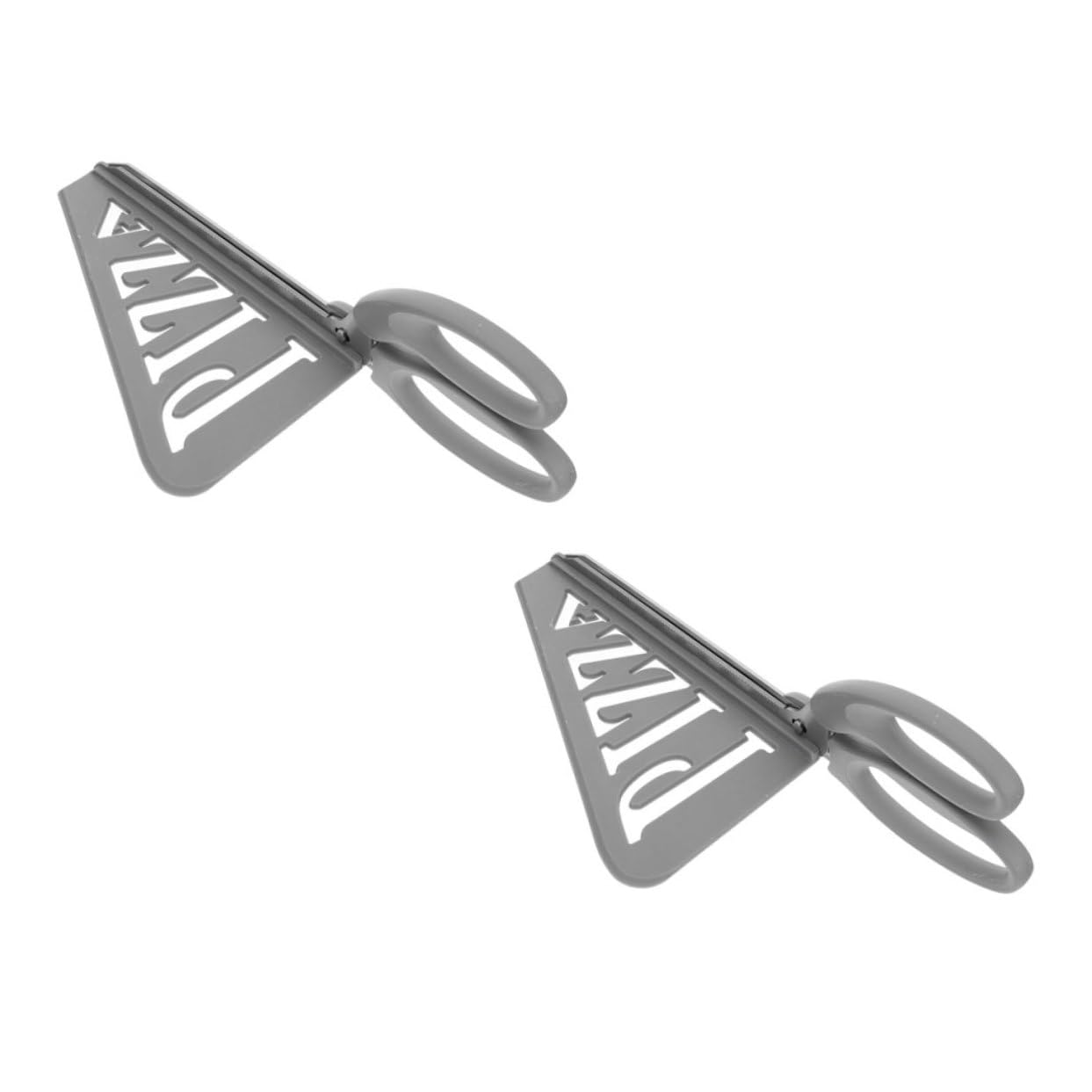 Garneck 2pcs Stainless Steel Pizza Cutter Kitchen Scissors Heavy Duty Shears Random