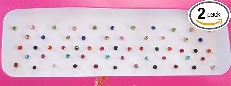 My.Shop Bindis Bindi for Women Ladies Girls (Two Sheets) Multi colour