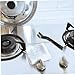 OKUMEYR Stainless Steel Wire Brush Kit 9pcs Wire Brush Set Deep Cleaning Wire Brush Paint Cleaner Wire Compact Portable for Home Industry Store