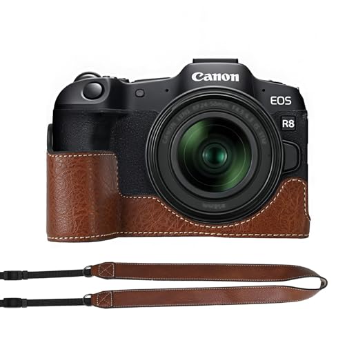 �L���m�� �p CANON R8 �p �J���� �n�[�t�P�[�X ITARUKEN r8 ��p �J���� �P�[�X �q�W r8 �J�o�[ R8 PU���U�[ �ی� �O�r���L�� �V�����_�[�X�g���b�v�t�� �u���E��