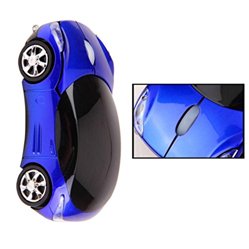 Weixingu Mini Car Shape Mouse - 2.4Ghz 1600Dpi Wireless Mouse With Usb Receiver Tablet Laptop Desktop Computer Mouse #TOP6