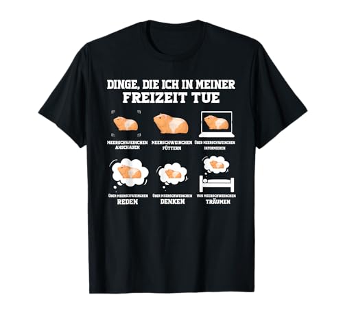 Meerschweinchen Haustier Nagetier T-Shirt Meerschweinchen Haustier Nagetier T-Shirt