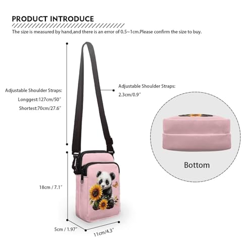 Image of Lightweight Small Crossbody Bags Cell Phone Purses Travel Pouch Shoulder Bag for Women