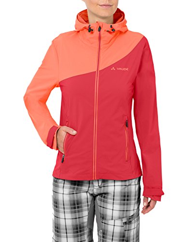 Preisvergleich Produktbild VAUDE Damen Jacke Moab Jacket, Flame / Apricot, 38, 05478