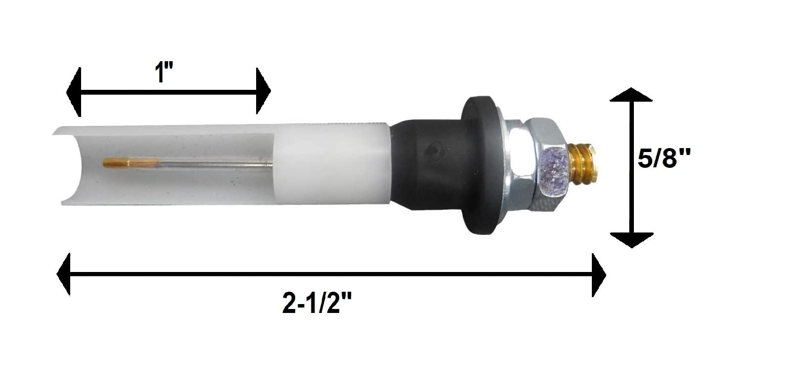 Sondas de nivel de agua negras para vehículos recreativos | Repuesto de sonda de nivel de agua para tanque de retención de aguas residuales para sondas Horst Miracle T21301,