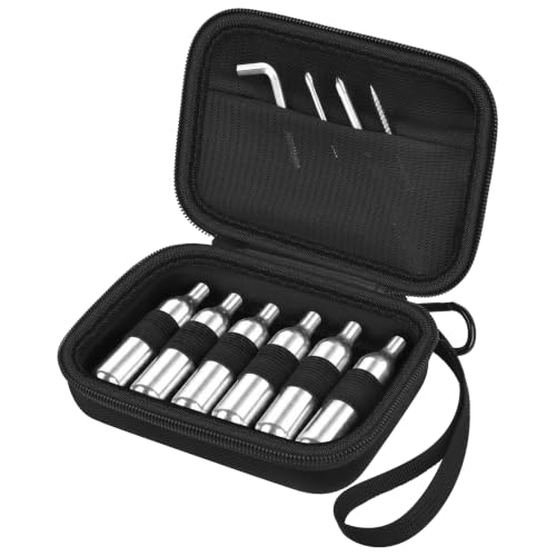 Image of ALKOO CO2 N2O Cartridge Organizer Case for 8g/12g Refills, Hard Case Only