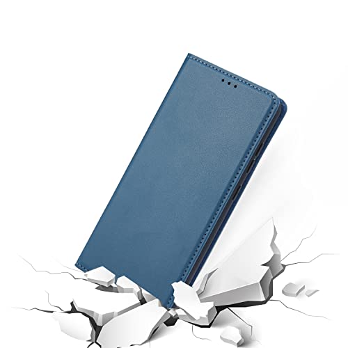 Image of Sharp Icon flip Cover for Oneplus 11R 5G Faux Leather Wallet flip case Cover - Navy Blue