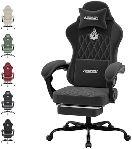 Ergonomic Gaming Chair Video Gamer Chairs Gaming Computer Chairs ...