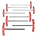 Bondhus 15387 Set of 8 Hex T-handles, 9-Inch Length, sizes 2-10mm