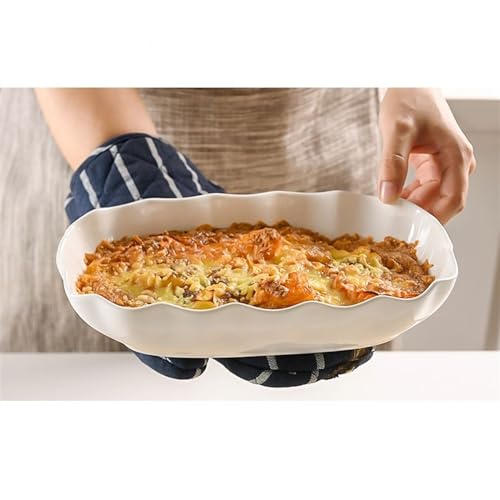 Plato de cerámica para hornear que evita que el arroz se pegue en moldes caseros 5