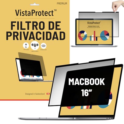 Filtro de privacidad para MacBook Pro 16, ideal para café y oficina