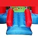 PicassoTiles KC106 8x7 Foot Junior Inflatable Bouncer, Kid Park, Jumping Bouncing House, Jump Slide Playhouse w/ 50 Pit Balls, 3 Sides Mesh Protection, and Heavy-Duty GFCI ETL Certified 385W Blower