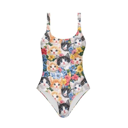 Image of Uourmeti Girls' One-Piece Swimwear Halter Bathing Suit Big Kids Summer Beach Swim Suits Swimming Wear