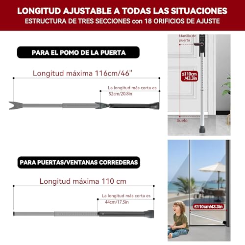 Barra de seguridad para puerta 2 Imagen adicional