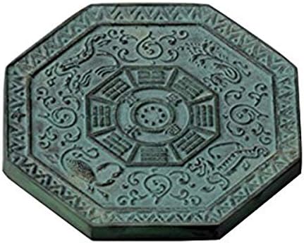 Takenaka Copperware Figurine "Takaoka Copperware" Width 3.9 x Depth 3.9 x Height 0.3 inches (10 x 10 x 0.8 cm) Shikami Incense Plate with Incense 135-7