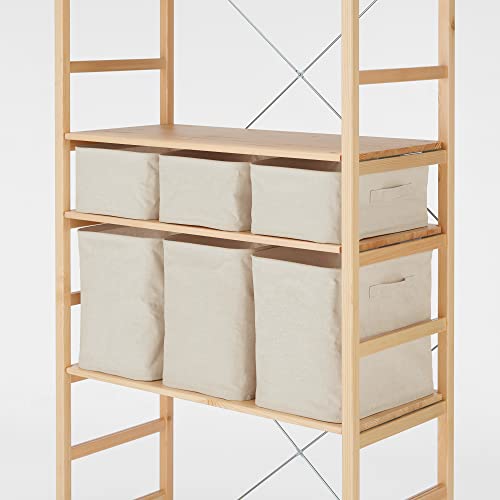 無印良品 ポリエステル綿麻混ソフトボックス 小 幅37×奥行26