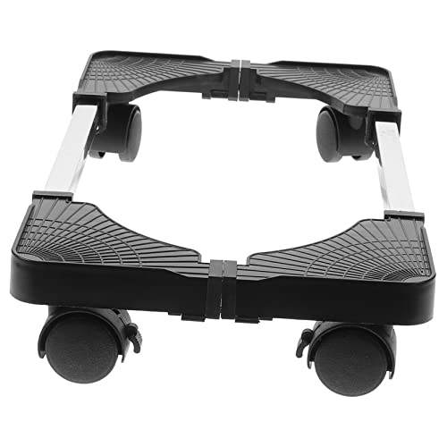Soporte móvil para torre de computadora NUOBESTY con ruedas, soporte para CPU tipo carrito, ventilado y de fácil movilidad, fabricado en PP y acero inoxidable