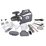 Tribest Greenstar GS-P502-B Pro Jumbo Slow Masticating Juicer, Twin Gear Cold Press Juicer and Juice Extractor, Gray