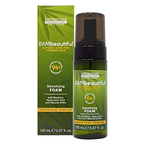 BAMBEAUTIFUL Densifying Foam (150ml) - Exfoliate The Scalp and Encourage denser, Thicker Looking Hair. Cruelty Free. Vegan Friendly. Natural Actives Cover