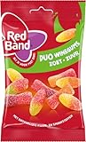 Red Band Duo Winegums Zoet Zuur I Mixed-Fruit flavored Sweet or Sour Coated Wine Gums Gummy Candy I 120g 4.2 ounce