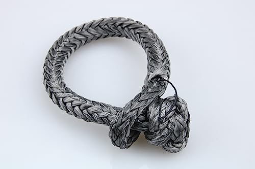 BLUESHARK-Dyneema Soft Shackles - Soft Connector - from 5 mm to 8 mm (5-Pack) (6mm)