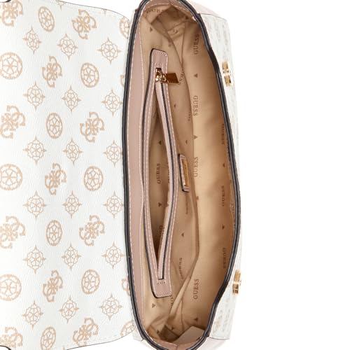 Image of GUESS Women's Printed Satchel Bag| Ladies Purse Handbags | Gift For Ladies