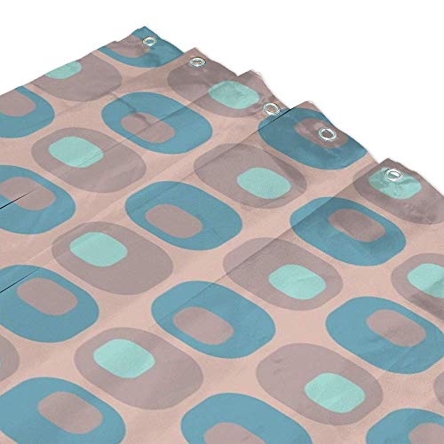 Rideau de douche de qualité supérieure en tissu polyester imperméable