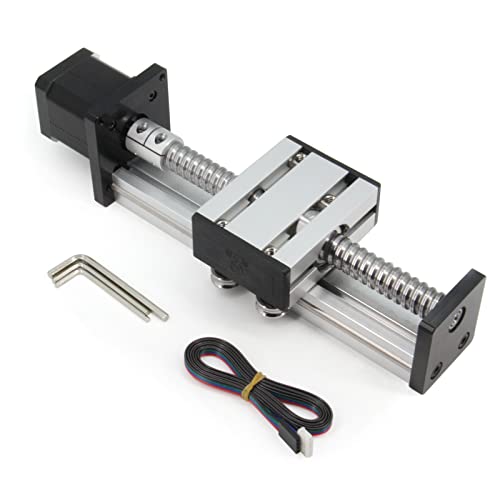 Rail linéaire SFU1605 100 mm et moteur Nema 17 de haute précision