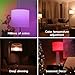 GE Cync A19 LED Smart Light Bulbs, Room Decor Aesthetic Bluetooth and WiFi Color Changing Lights, LED Indoor Light Bulb, Compatible with Alexa and Google (2 Pack)