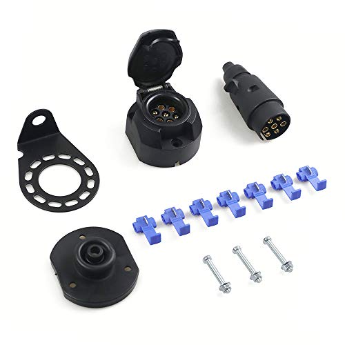 Yuanjoy - Kit de toma de remolque de 7 pines Cover