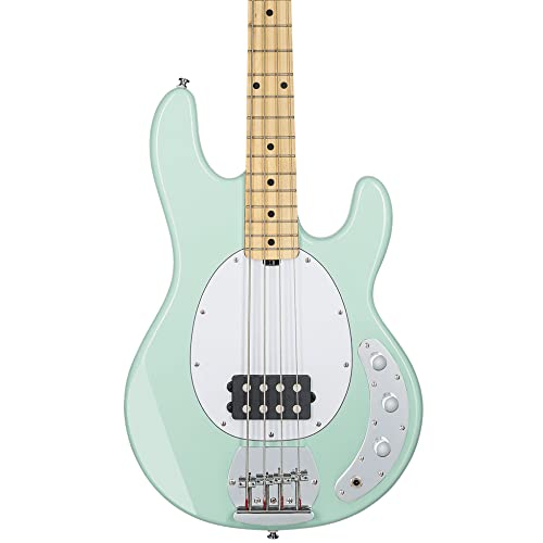 Sterling by Music Man StingRay Ray4 Bass Guitar in Mint Green