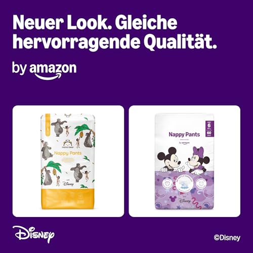 by Amazon Disney-Windelhosen, Größe 6 (über 15 kg), 60 Stück, weiß (früher von der Marke Mama Bear, dasselbe Produkt)