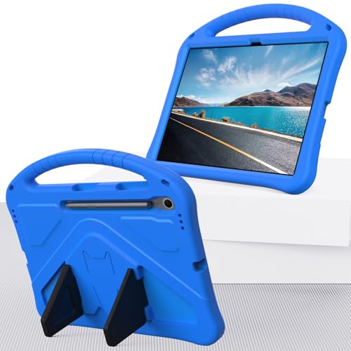 Fundas para tabletas Funda ligera y resistente a golpes, apta for niños, compatible con Samsung Galaxy Tab S10 FE Plus de 13,1' SM-X620/X626B 2025, con asa, soporte y esquinas gruesas. Fundas para tab
