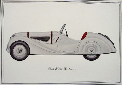 Amazon.com: 1928 BMW-DIXI ROADSTER & 1936-39 BMW 328