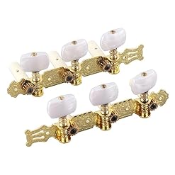 Mécaniques de Guitare Classique, Bouton Blanc de Remplacement, Faciles à Installer, 2 Accordeurs de Cordes de Guitare Antirouille avec Vis pour Instruments de Musique - Les Beatles, Paul McCartney, John Lennon, RIngo Starr, George Harrison Mécaniques de Guitare Classique, Bouton Blanc de Remplacement, Faciles à Installer, 2 Accordeurs de Cordes de Guitare Antirouille avec Vis pour Instruments de Musique – Image 3