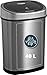 Produktbild Homra Mülleimer mit Sensor 40L Fonix | Smart Bin Edelstahl | 1 Fach Küchen Abfalleimer Bewegungssensor 40 liter | Mülltrennung Elektrisch | Soft Close Mülltrennsystem für in der Küche