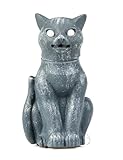 ESPA Chat Noir Yeux Brillants, sonore et Lumineux 30 cm - Noir