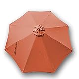 Formosa Covers Replacement umbrella canopy for 11ft 8 ribs in Terra (Canopy Only)