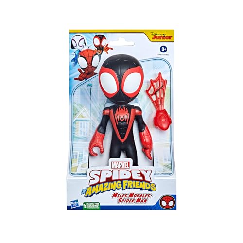 Marvel, Action Figure, Miles Morales, Spidey and His Amazing Friends - Figura Articulada com 22,5 cm - A partir de 3 Ano...
