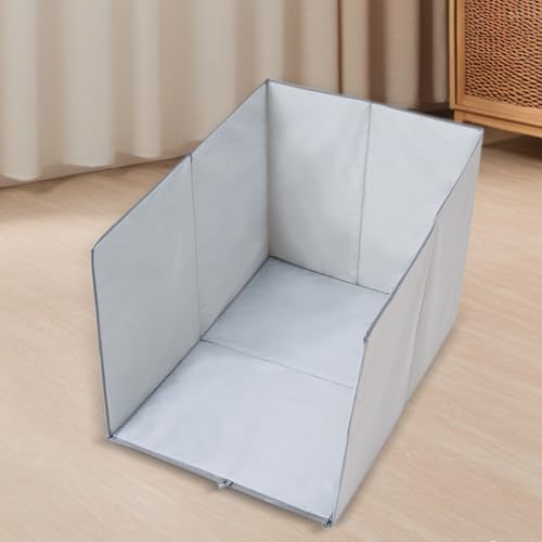 Protector contra salpicaduras para gatos en caja sanitaria interior 4