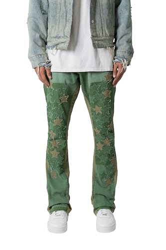 mnml Men's B451 Star Flare Denim