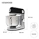 Kenwood kMix KMX750BK Küchenmaschine, 5 L Edelstahlschüssel, Sicherheitssystem, Metallgehäuse, 3-teiliges Backzubehör und Spritzschutz Inklusive, 1000W, Schwarz