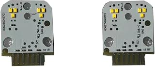 Módulo Luces Auto Compatible con X4 para G02 2017 2018 2019 Faro DRL Luz de circulación Diurna Color Amarillo 63117466107 63117466108