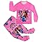 Conjunto de Ropa de casa con pantalón de Manga Larga para niña, Conjunto de Pijama Infantil con Estampado de Demonios de K-Pop,Style 3,130cm