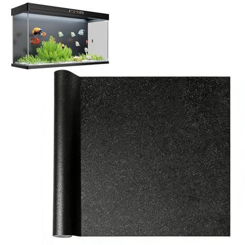 LANZLC Aquarium Rückwandfolie, 40 x 200CM Aquarium Folie Rückwand, Aquarium-Aufkleber-Hintergrund Schmutzabweisend und Wasserabweisend, PVC Aquarium Hintergrundfolie für Aquarien