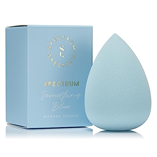 Something-Blue-Bridal-Make-Up-Brushes-Spectrum-Makeup-Brushes-Set-with-Kabuki-Brush-Powder-Puff-and-Makeup-Sponge-Soft-Synthetic-Bristles-8-Piece-Brush-Set-and-Keepsake-Box