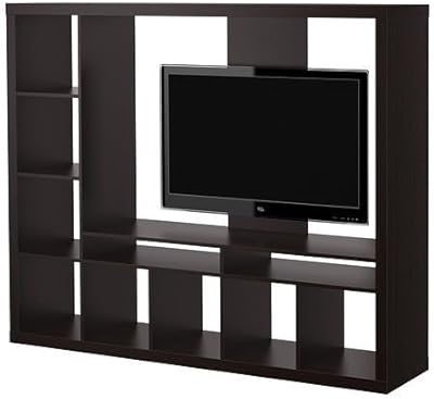 Amazon Com Ikea Lappland Tv Storage Unit Black Brown 72x57 7 8 14210 26175 128 Furniture Decor