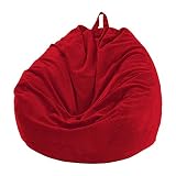 Regalo Ideal: La funda para sofá perezoso es un bonito regalo para la inauguración del hogar de familiares y amigos. También puede utilizarse para almacenar prenda o juguetes.