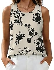 White Black Floral